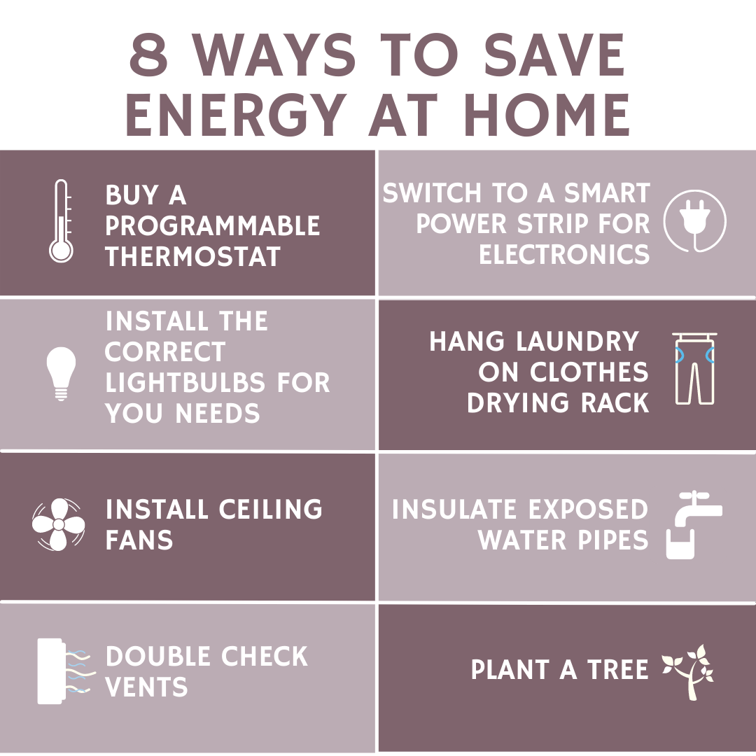 8 ways to save energy at home - blog post cover photo