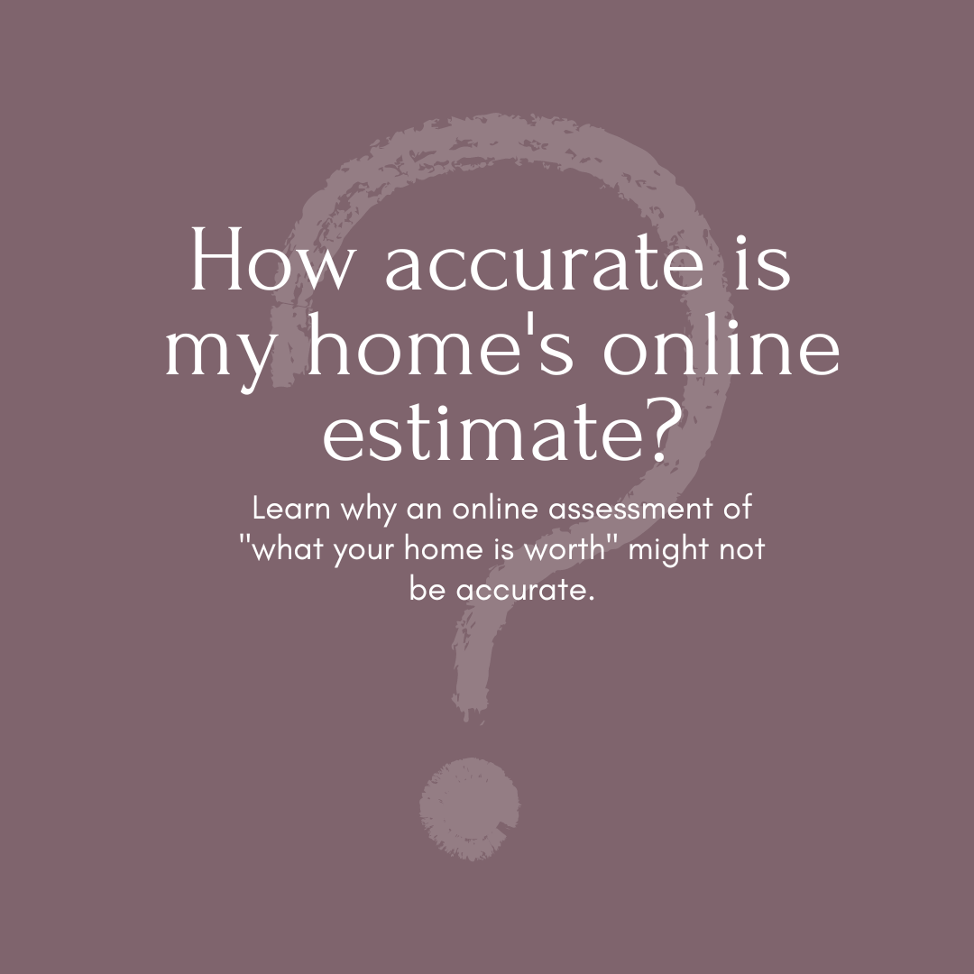How accurate is my home's online estimate?