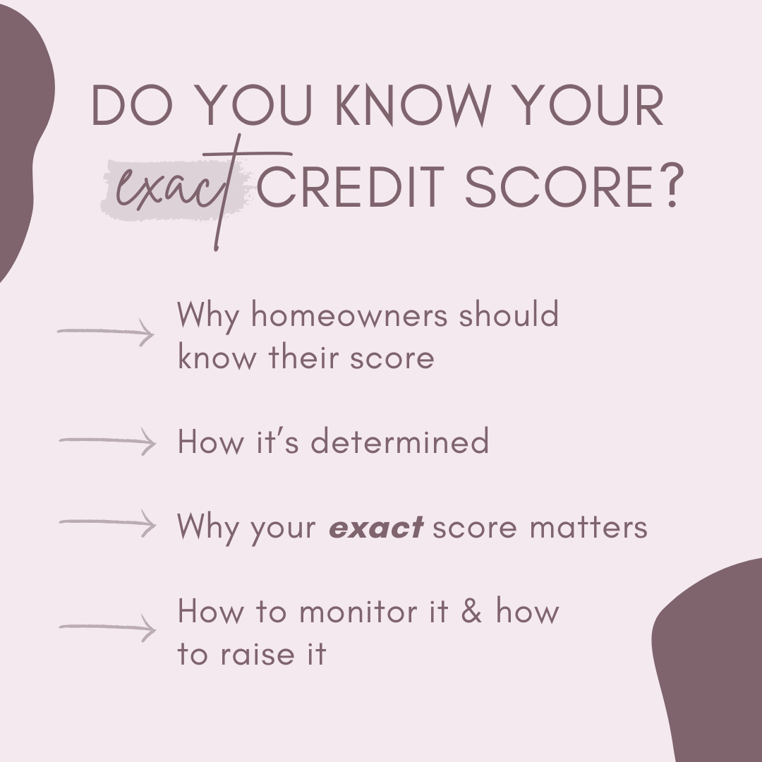 Do you know your exact credit score