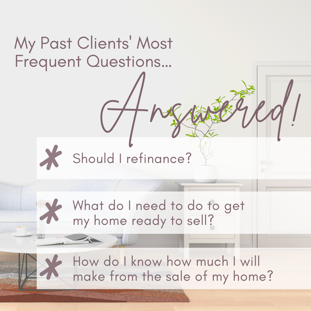 The 3 Questions Most Asked by Past Clients