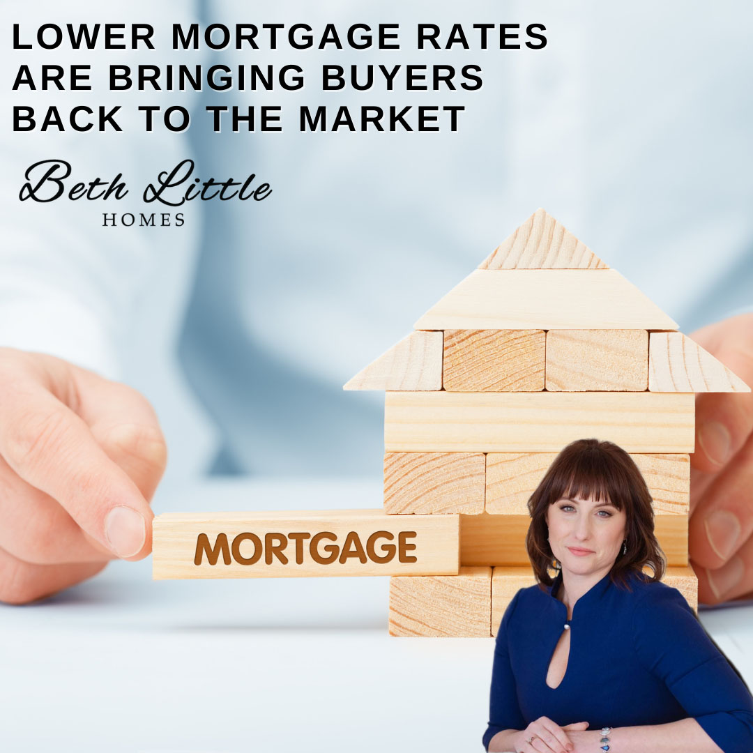Blog Cover Photo - "Lower Mortgage Rates Are Bringing Buyers Back To The Market"